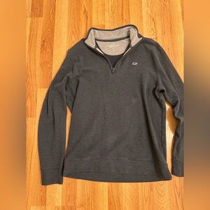 Vineyard Vines gray Quarter-Zip Pullover